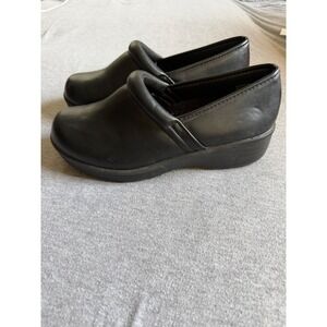 SafeTStep Clogs Work Slip Resistant Professional Black US Women's 7.5W